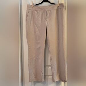 Ann Taylor Women's Cream Straight Leg Jeans